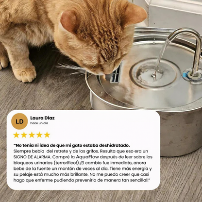 💧AquaFlow™ – Fuente Inteligente para Gatos