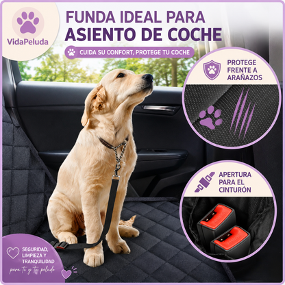 🚗 Funda AutoPet™ – Protector Impermeable para Asientos de Coche