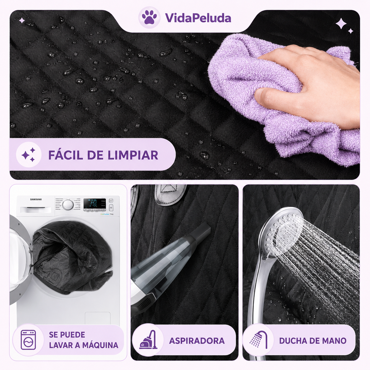 🚗 Funda AutoPet™ – Protector Impermeable para Asientos de Coche