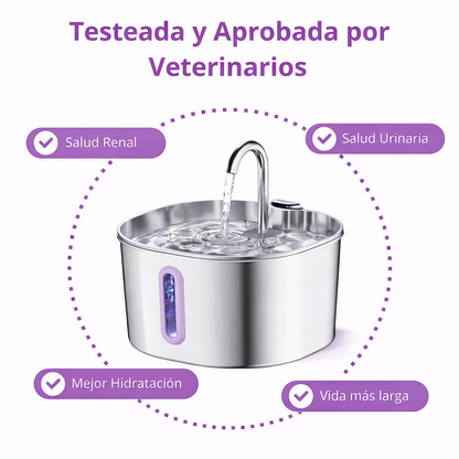 💧AquaFlow™ – Fuente Inteligente para Gatos