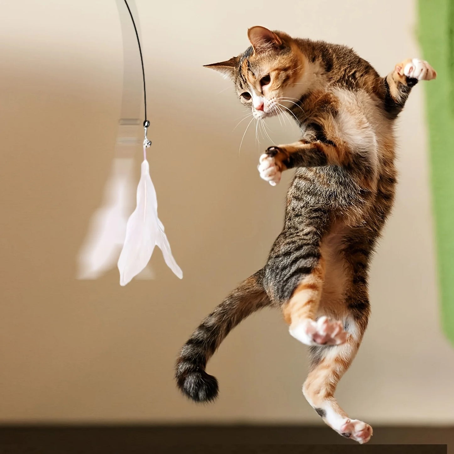 🐾 FunStick Pro® – Juguete interactivo con ventosa para gatos