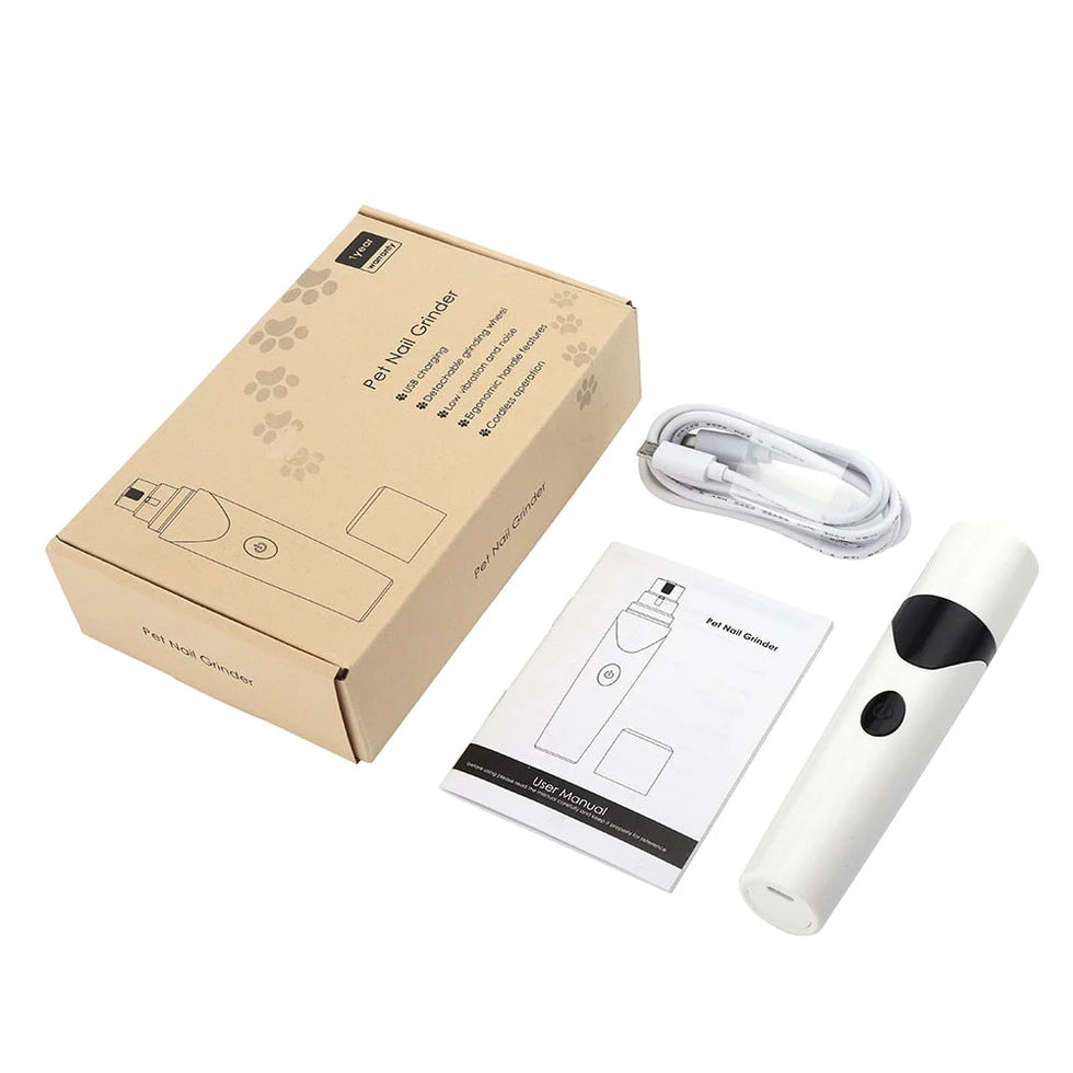 🐾NailCare Pro™ – Lima eléctrica segura para perros y gatos